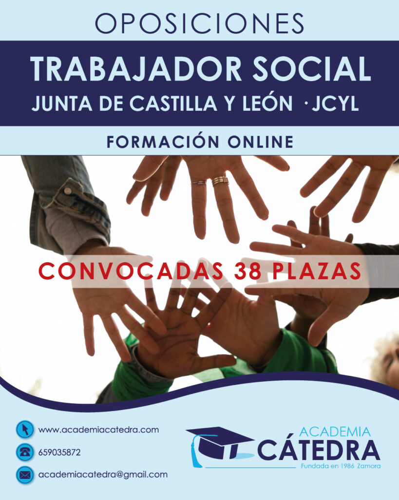TS JCYL CONVOCADAS TRABAJADOR SOCIAL JCYL